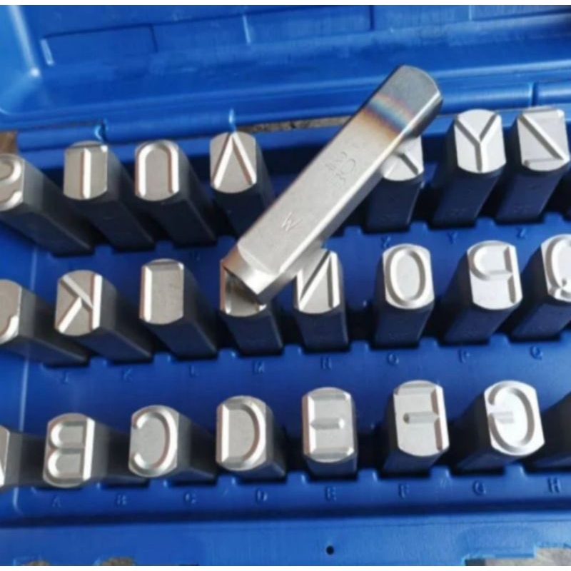 

Alat Ketok Huruf & Angka 20 Mm MASUS - Stamp punch letter A- Z & 0 - 9