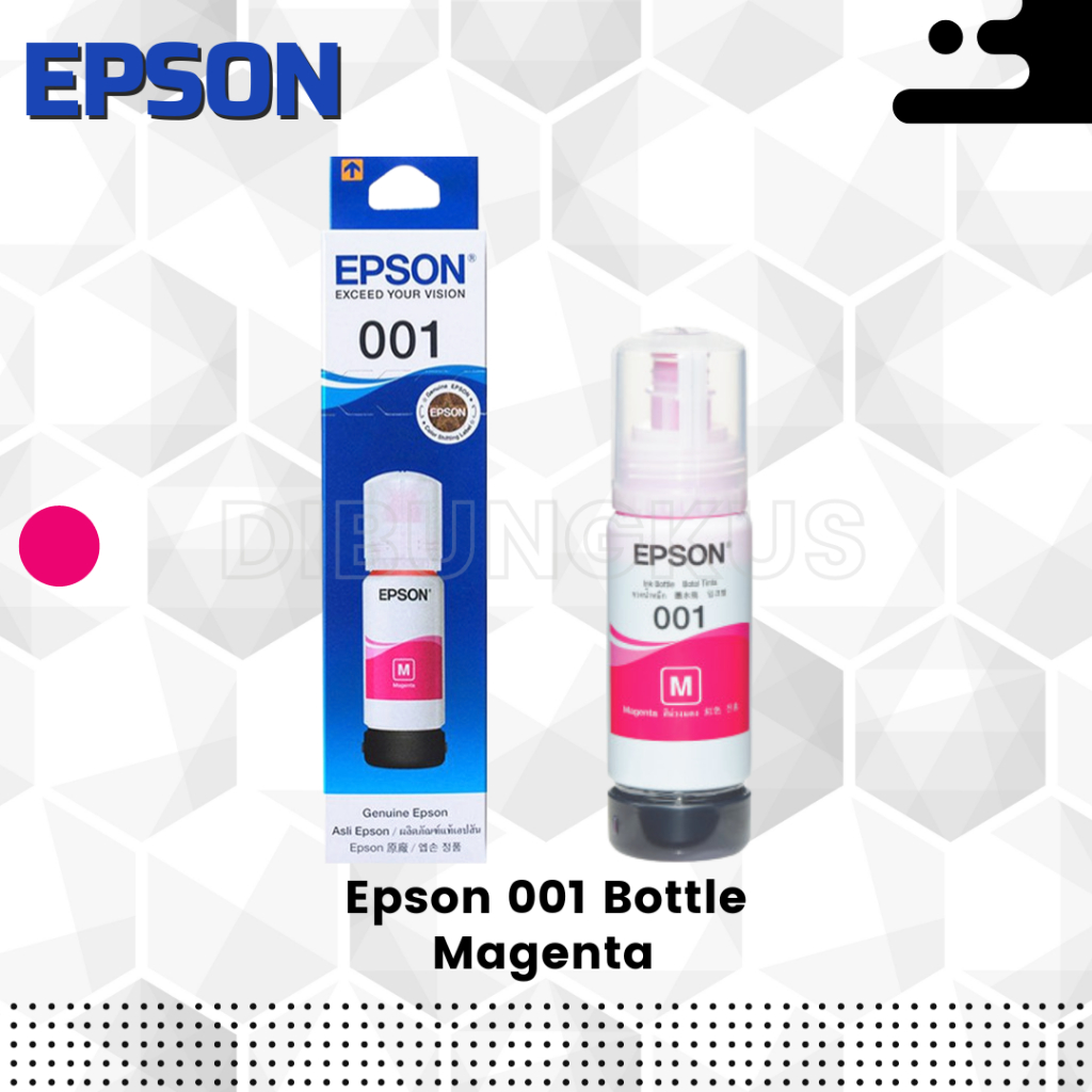 

Tinta Epson Refill 001 Magenta Original 100%