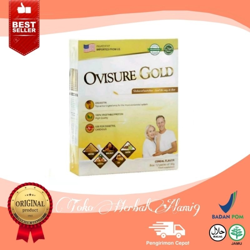 

OVISURE GOLD SUSU VITAMIN TULANG & SENDI NYERI OTOT ASTEOPOROSIS OSTEOARTRITIS SUSU OVISURE