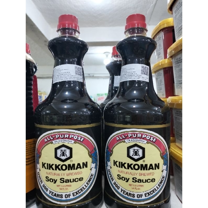 

Kikkoman Soy Sauce 1.6L Impor Singapore