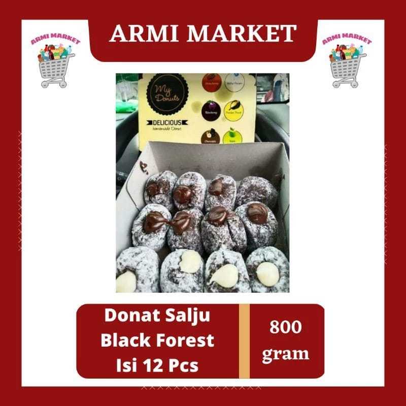 

Armi Market Bomboloni Donat Salju Black Forest Spesial Isi 12Pcs