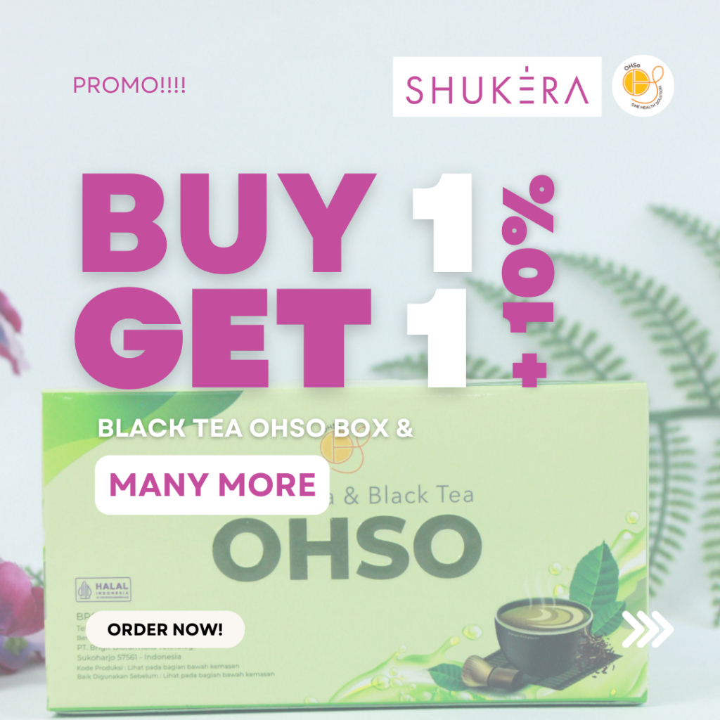[PROMO] OHSo Black Tea - Teh wangi celup