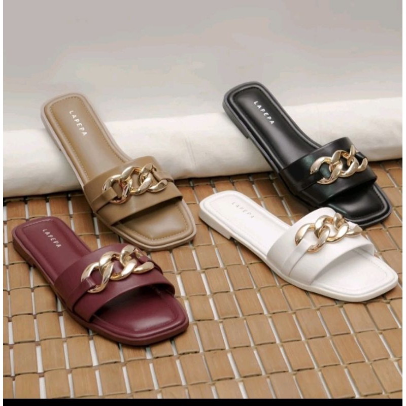 Baho-Sendal Teplek Wanita,Sandal Teplek Hak 2cm/Sandal Wanita/hak 2cm