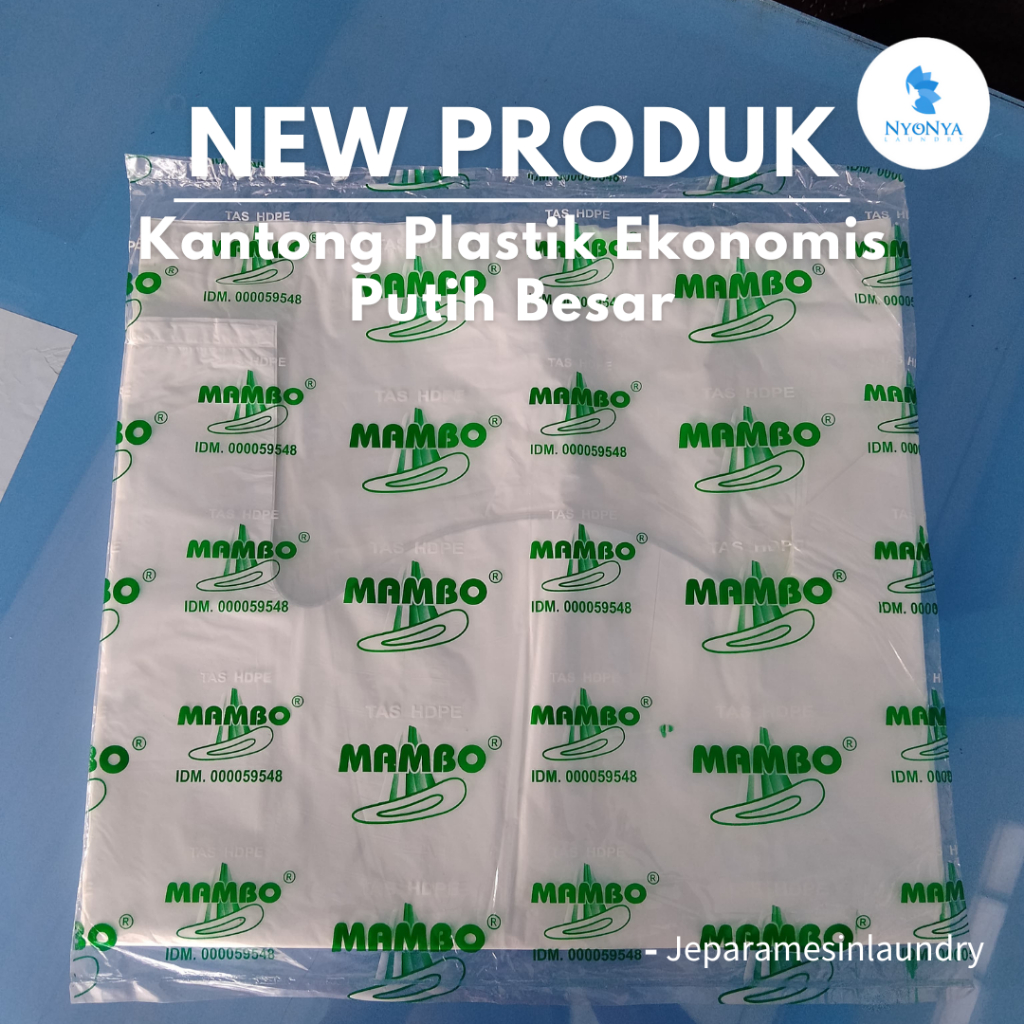 Kantong Plastik Ekonomis Putih Besar