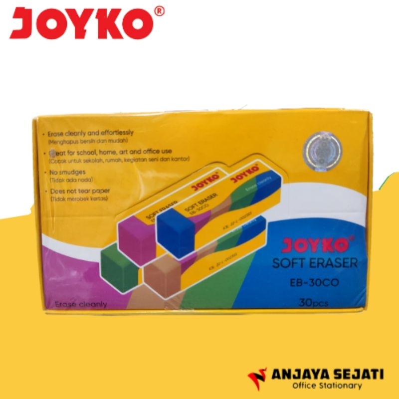 

Eraser | Penghapus Warna Joyko 30CO