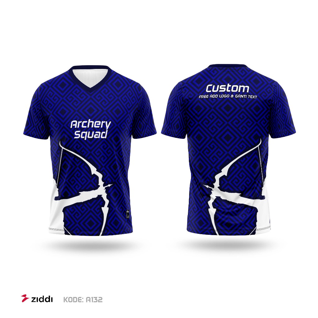 Kaos Jersey Panahan Archery Custom Dryfit Fullprint FREE DESAIN 132