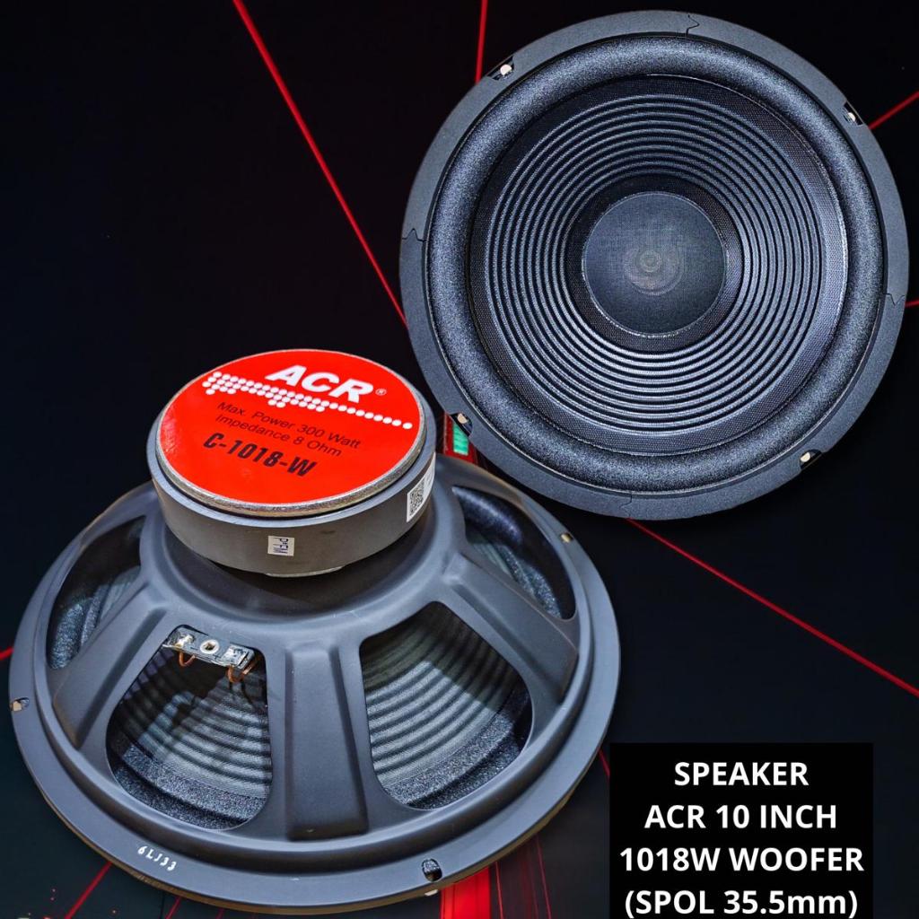 Speaker ACR 10 Inch 1018W Woofer 1018 W Bass