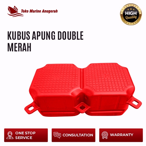KUBUS APUNG DOUBLE HDPE - MERAH