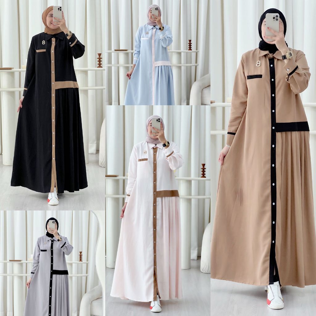 ORIGINAL LUNARA Dress ZOEYA by VALORA Gagil Fashion -  realpict  ORI 100%