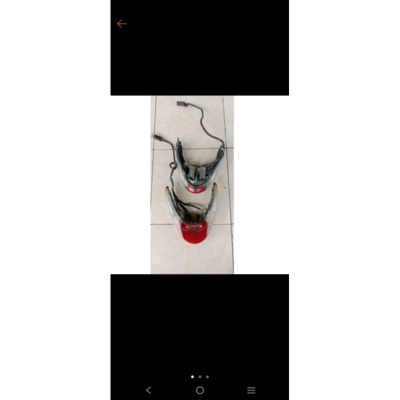 Reflektor Lampu Belakang Vario Karbu 110/Original Copotan