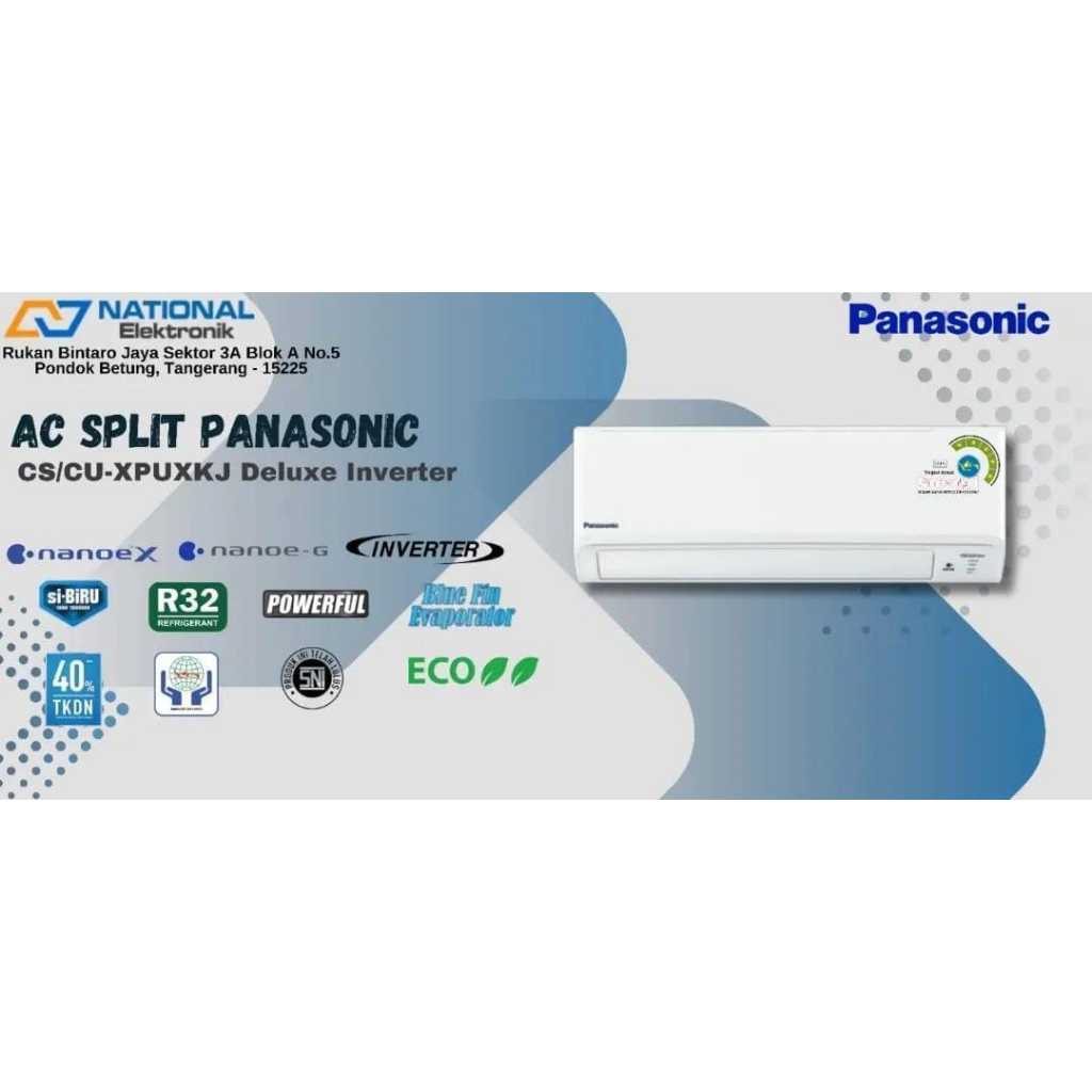 Ac panasonic inverter 1/2pk cs-xpu5xkj / xpu5xkj / xpu5