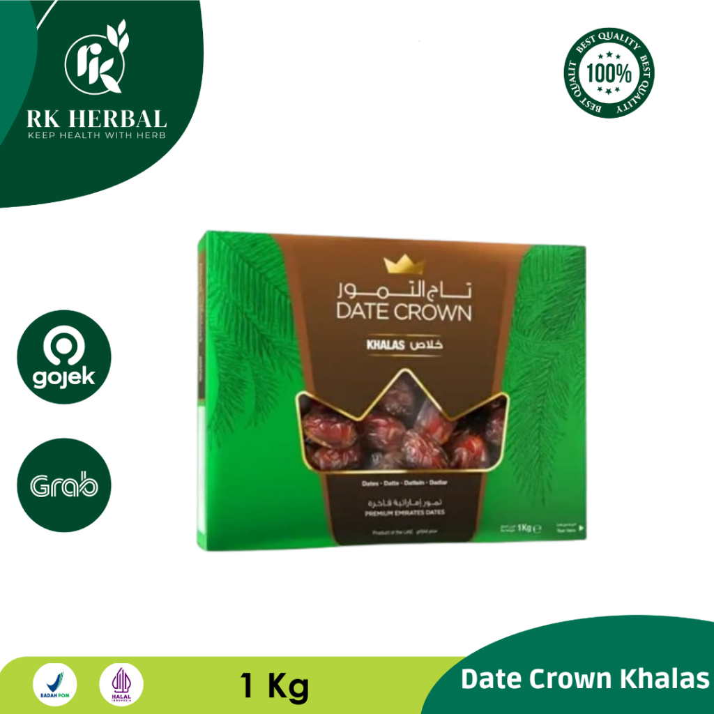 

Date Crown Khalas - Kurma Khalas - 1 Kg