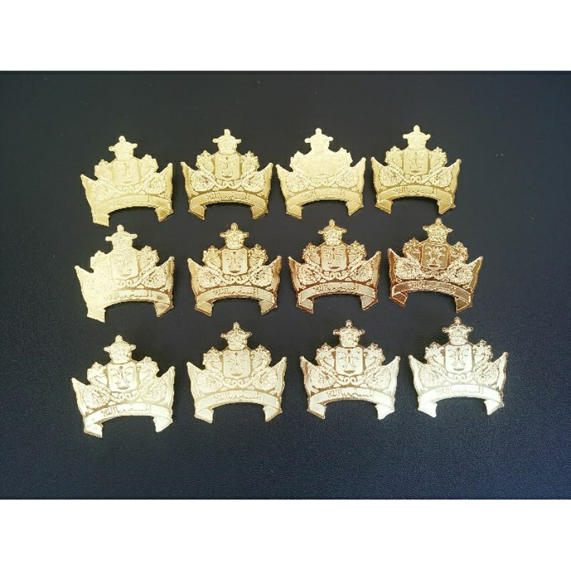 Pin Bros Broos Brows Brooch Logo Lambang Kerajaan Siak