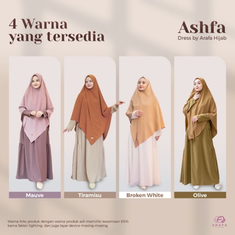 Ashfa Dress by Arifa Hijab