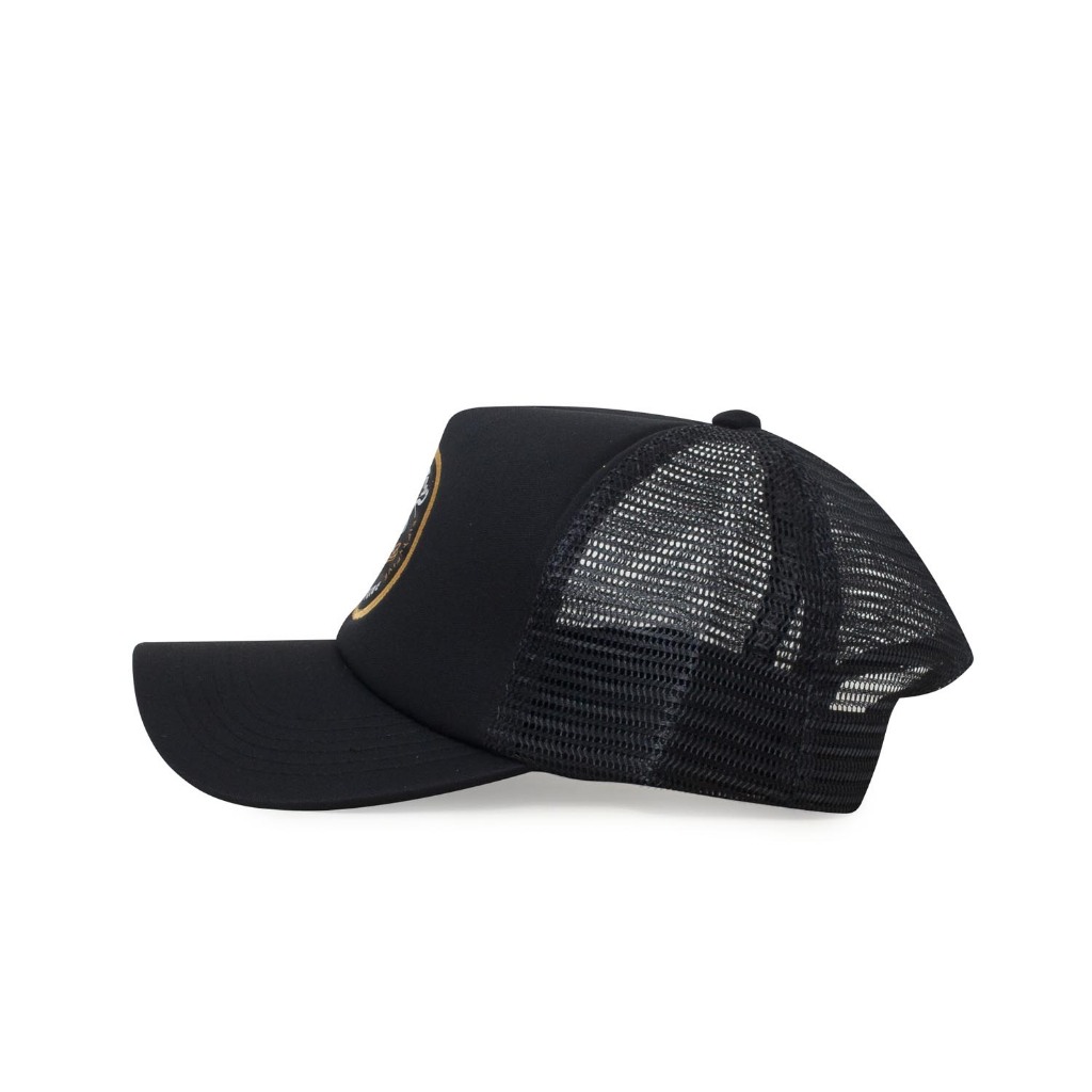 Screamous Hat Trucker FLYTIGER BLACK Topi Pria