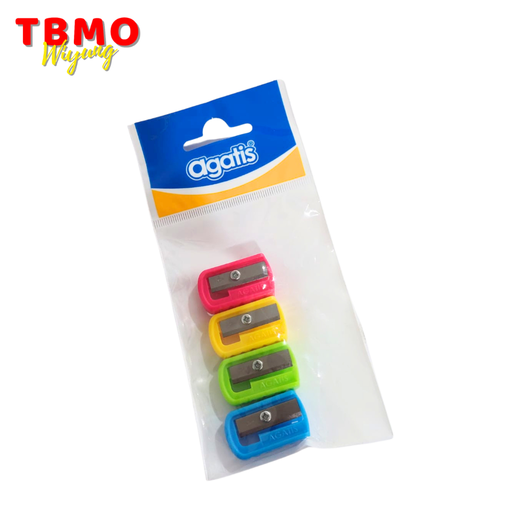 

TBMO Rautan / Sharpener Agatis Single Hole Classic & Simple Set 4 Pcs