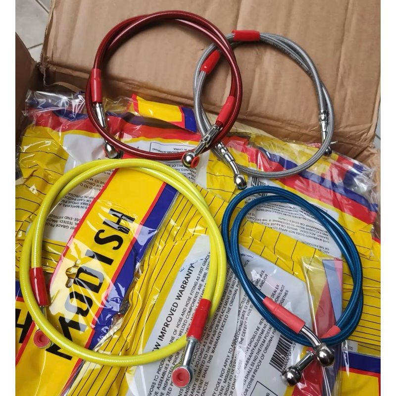 Selang rem warna 90cm selang rem depan cakram/tromol panjang 90 cm universal beat vario mio fino mio