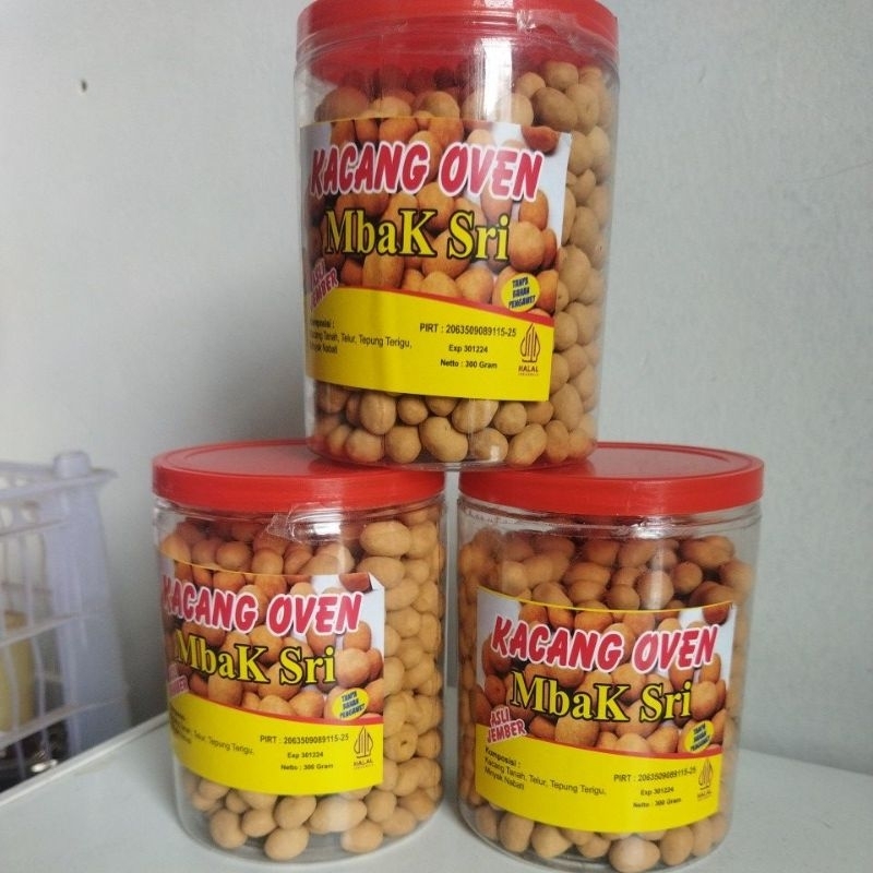 

Kacang Oven Mbak SRI 320gr