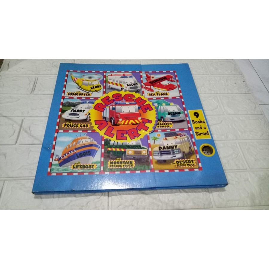 BUKU ANAK IMPORT SECOND RESCUE ALERT SECOND