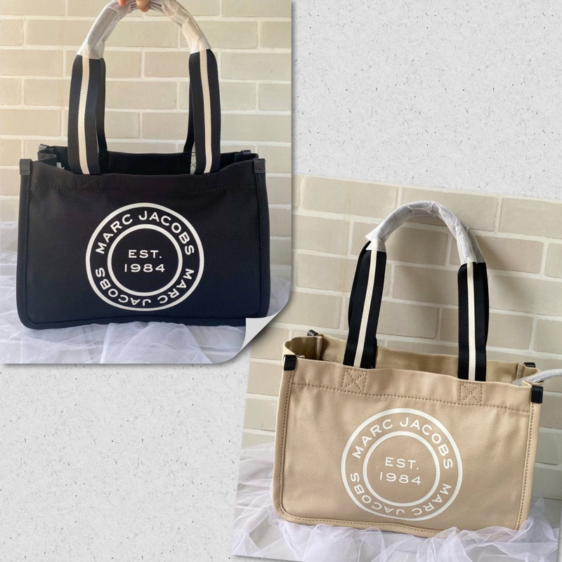 tas wanita marcc jacobss original mj kanvas medium tote