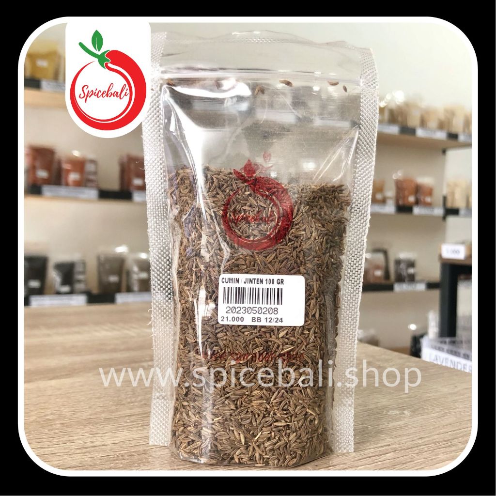 

Jinten Utuh 100 gr / Cumin Seed 100 gr / Jeera Seed / Jintan Butir