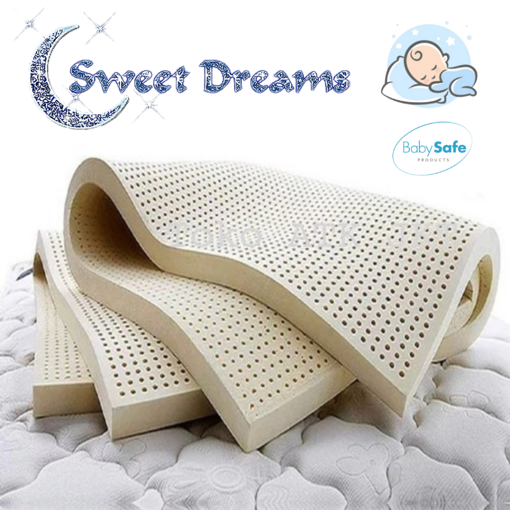 Kasur Bayi Latex Matras Tidur Lipat Baby Box Matras Pad Kasur Alas Lipat Playmat Travel vs Donglee B
