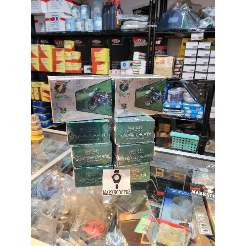 bohlam lampu LED RTD 6 sisi putih