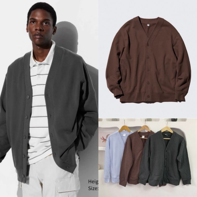UNIQLO sweat Long slevee Cardigan