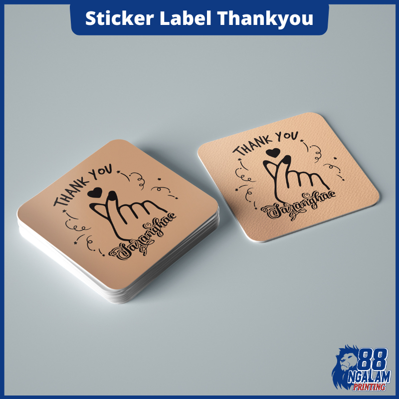 

(TY02) Sticker Label Thankyou / Stiker Kemasan Olshop