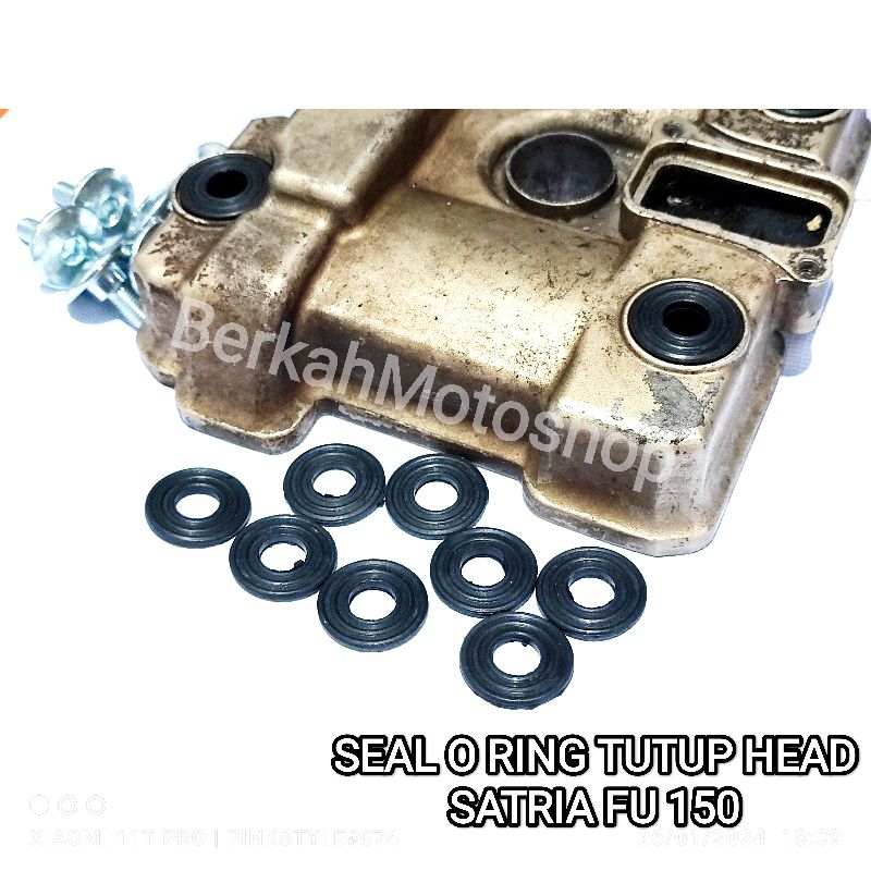 [PROMO] KARET SEAL O RING TUTUP HEAD SATRIA FU BAUT HEAD SATRIA FU BAUT BLOK HEAD SATRIA FU GSX FU I