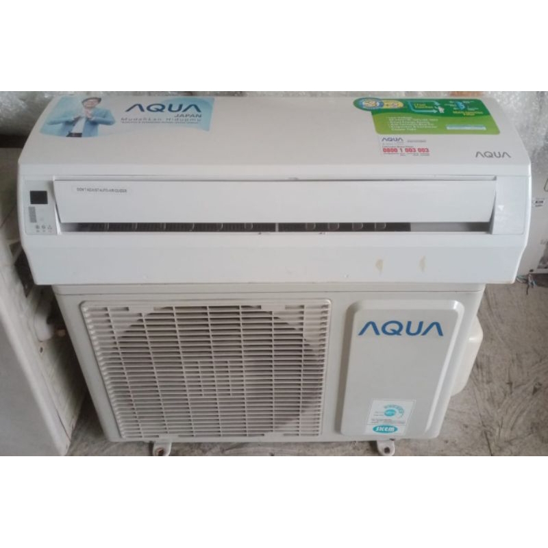 AC Second Aqua 1pk Original Plus Pemasangan