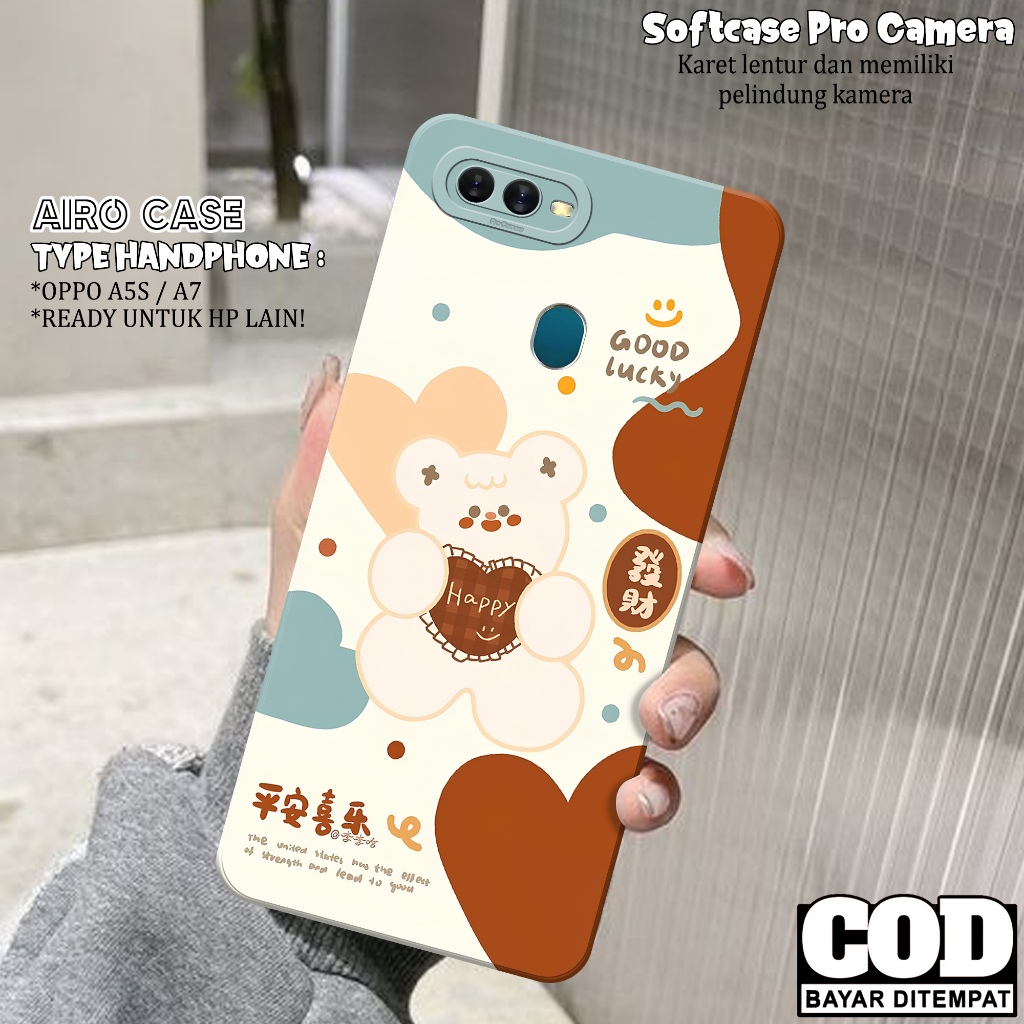 Case OPPO A5S/A7 Terbaru - Softcase OPPO A5S/A7 - Fashion Case KARTUN  - Casing OPPO A5S/A7 - Softca