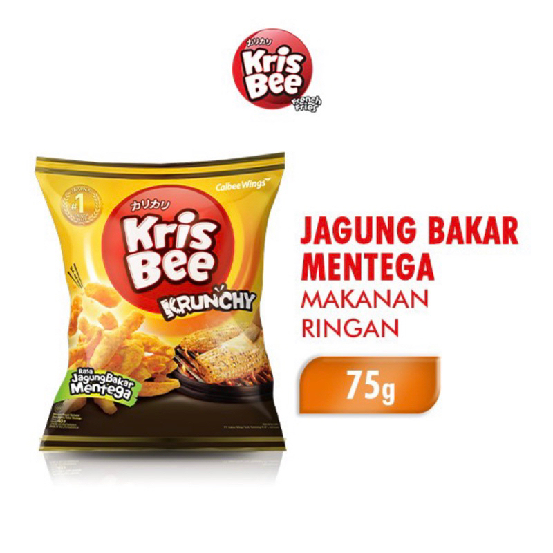 

Krisbee Snack Krunchy Jagung Bakar Mentega 75 gram