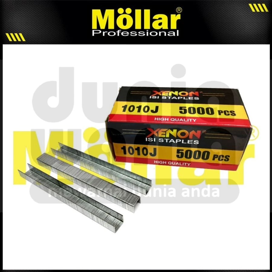 

XENON 1010J/1010 J Isi Refill Mata Air Nailer/Staples 5000pcs u/ Mesin Paku Staples Tembak Kompresor