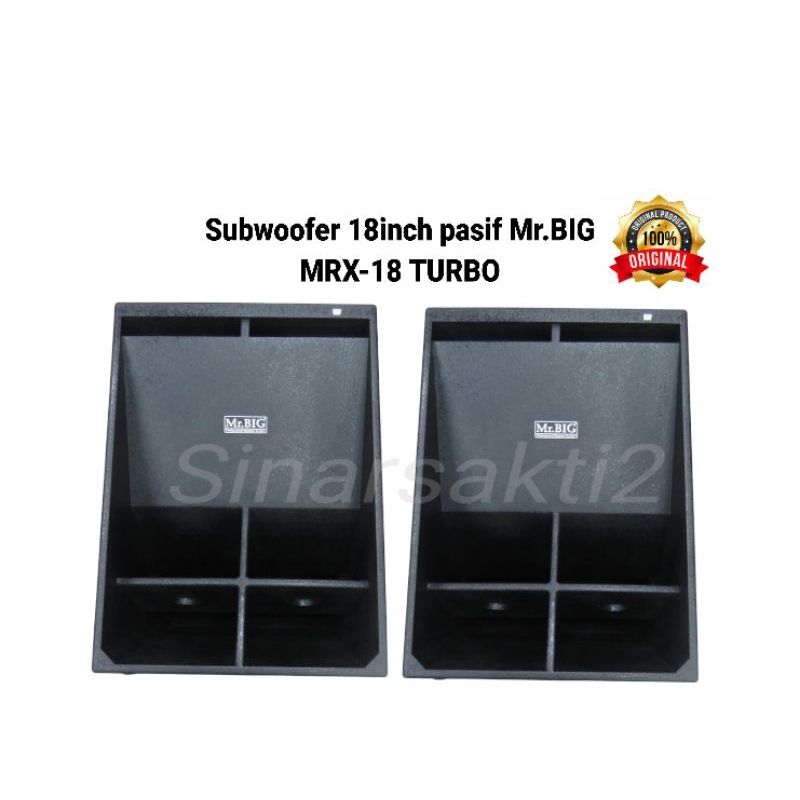 Subwoofer pasif 18inch Mr.BIG MRX-18 TURBO