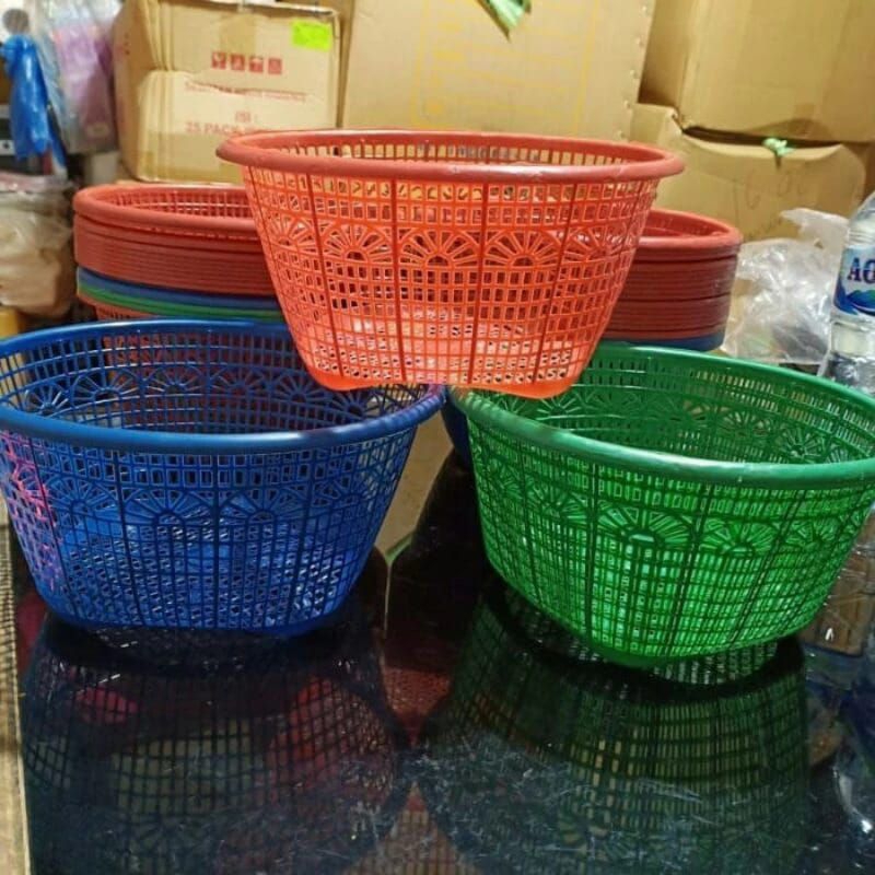 Keranjang Plastik besek isi 12pcs