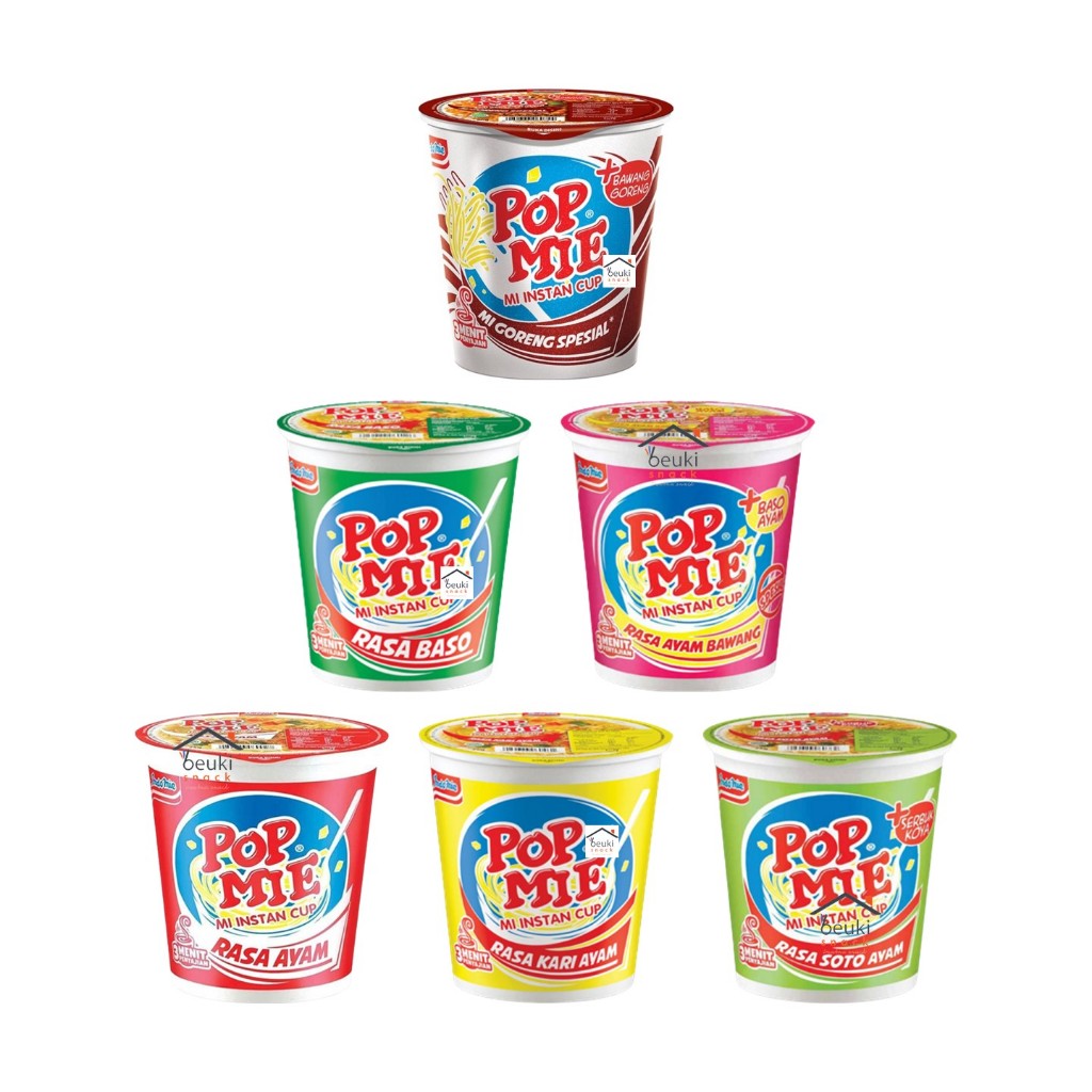 

Pop Mie Mie Instan dalam Cup Berbagai Varian Pilih Rasa
