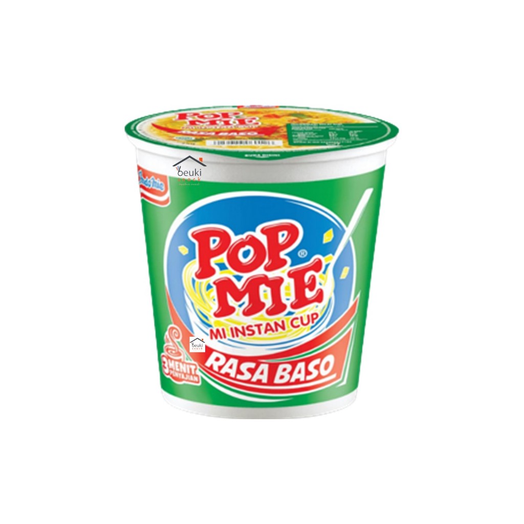 

Pop Mie Baso Mie Instan Seduh Kuah dalam Cup