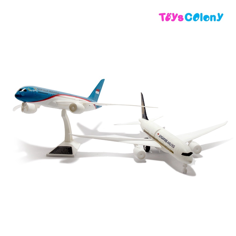 LANGSUNG ATC PESAWAT BOEING KLM  EMIRATES  SINGAPORE AIRLINES  SAUDI ARABIAN