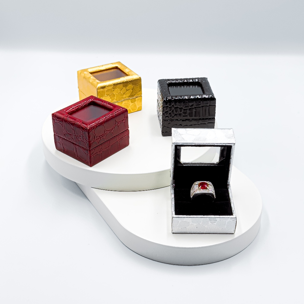 K1 PAKET 6 PCS | KOTAK CINCIN | KOTAK PERHIASAN | KOTAK CINCIN LAMARAN | BOX CINCIN | KOTAK PERHIASA