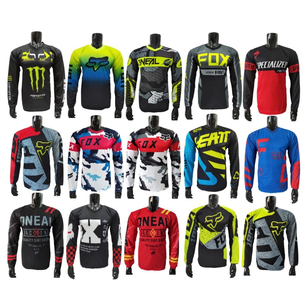 Terbaik JERSEY SEPEDA MTB  KAOS JERSEY SEPEDA DOWNHILL  JERSEY MANCING LENGAN PANJANG  JERSEY MOTOCR