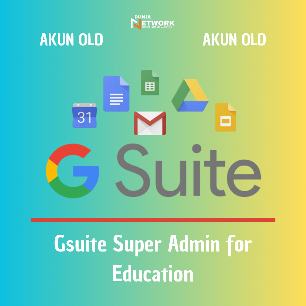 Gsuite EDU 2 TAHUN LEBIH Admin Super