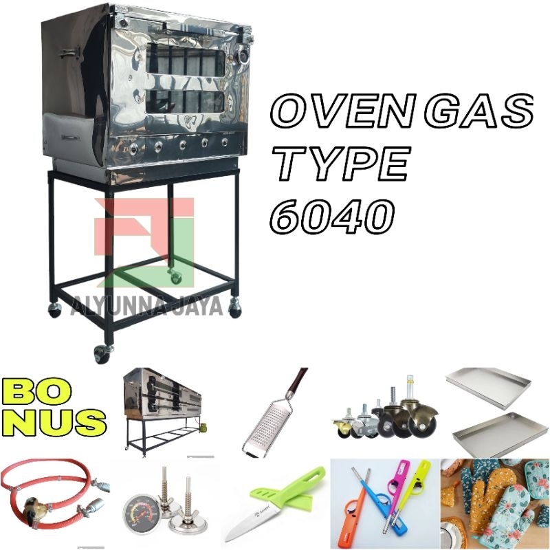 OVEN GAS 60X40x45 / OVEN GAS KUE / OVEN GAS MURAH / OVEN GAS KECIL / OVEN / OVEN GAS ROTI / PUSAT OV