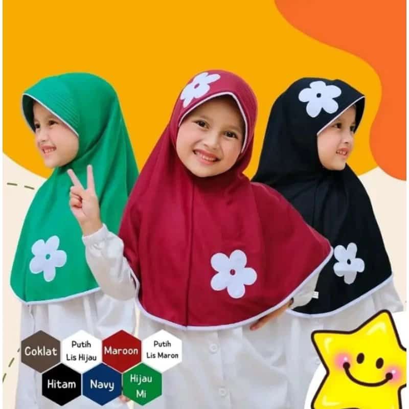HIJAB ANAK VANIA HIJAB SEKOLAH HIJAB TK SD