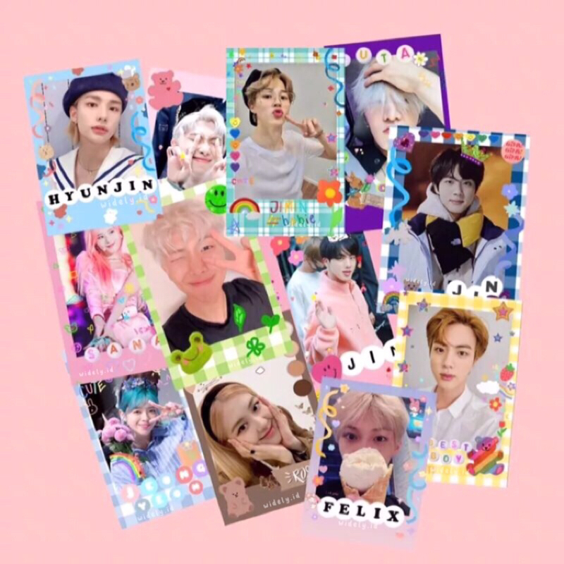 [1 PC] POLA DECO ALL KPOP | POLAROID KPOP | POLCO KPOP | POLAROID DECO KPOP GIFT FREEBIES