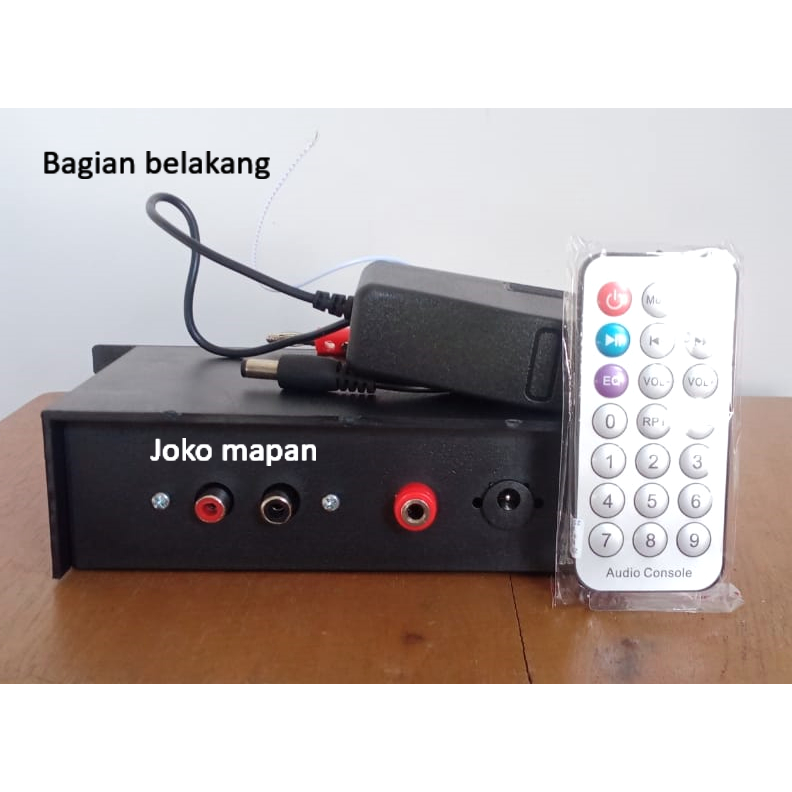 Kiyoshop12 Rakitan Usb Mp3 Bluetooth Radio Fm Include Remot Dan Adaptor Usb Player Bluetooth Radio