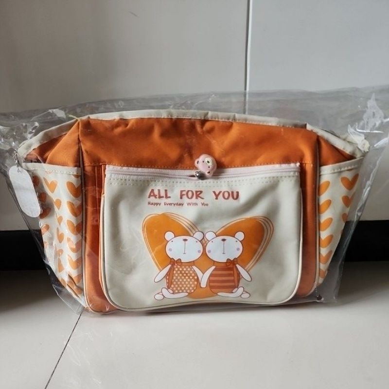 tas penyimpanan baju selimut susu travel bayi murah