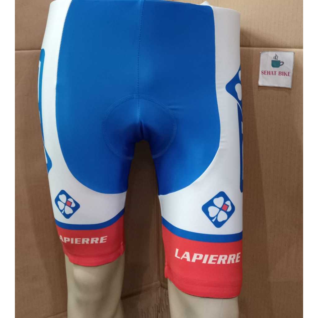 Celana Sepeda Pendek FDJ Lapierre Premium Short Tight