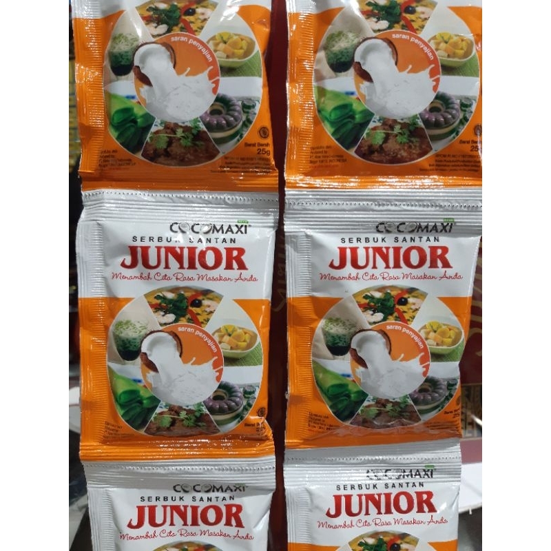 

Santan junior cocomaxi renceng isi 10