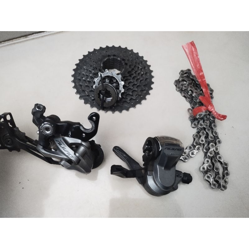 Mini Groupset Shimano Alivio 9 speed copotan siskiu d5